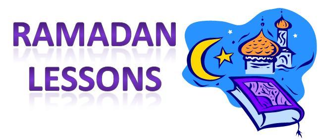 Ramadan Lessons are finally here!